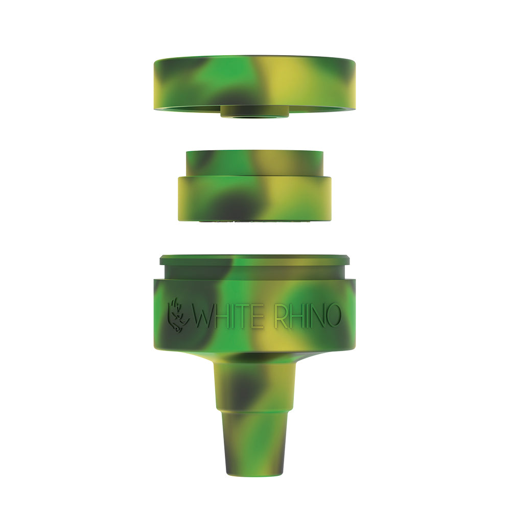 reclaim collector adaptor and silicone jar and connector