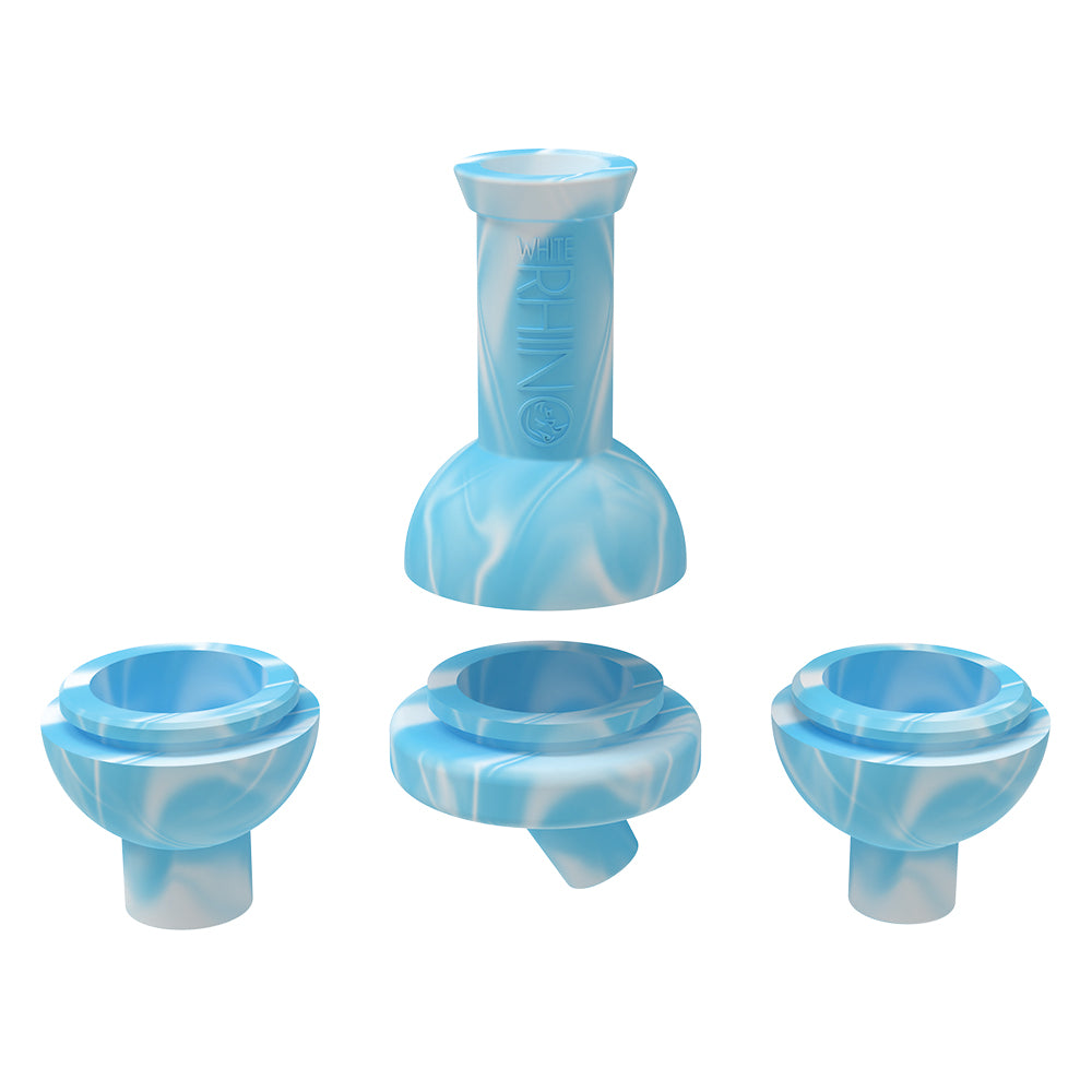 Carb-It 3 In 1 Carb Cap Glow In The Dark - Blue White