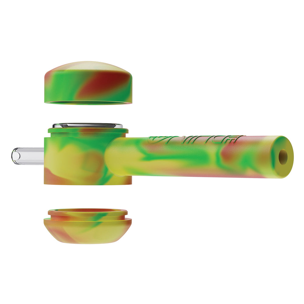Dab Straw Glass and Silicone and Dry Pipe – White Rhino Products