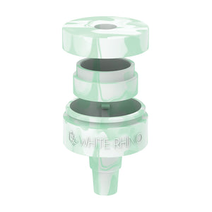 silicone reclaimer showing all components