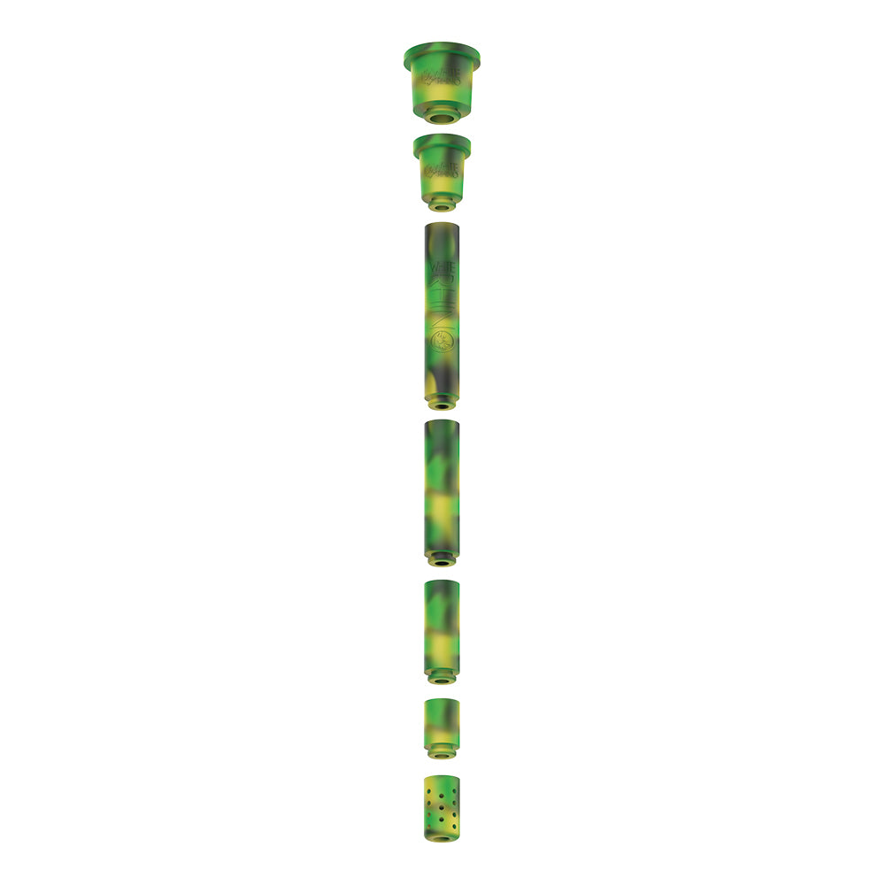 Adjustable Silicone Downstem - Green Black