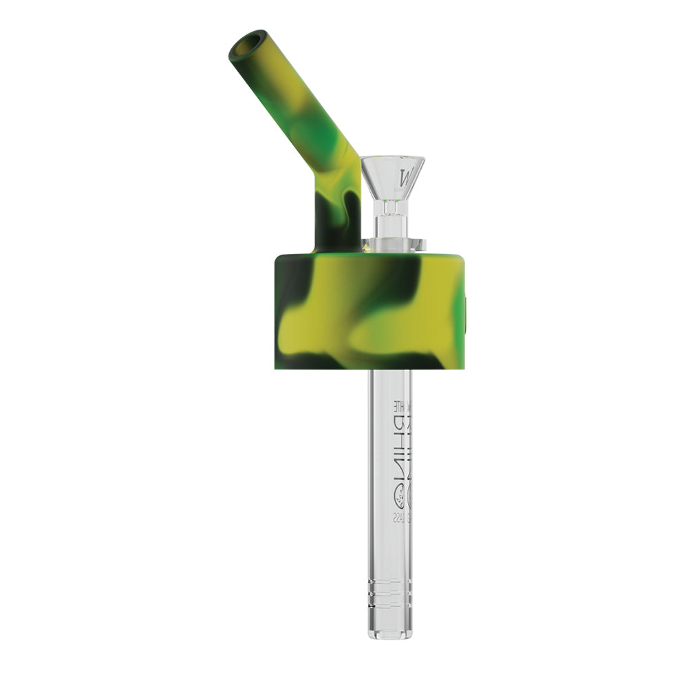 Pop Top Waterpipe Adaptor - Green Yellow Black