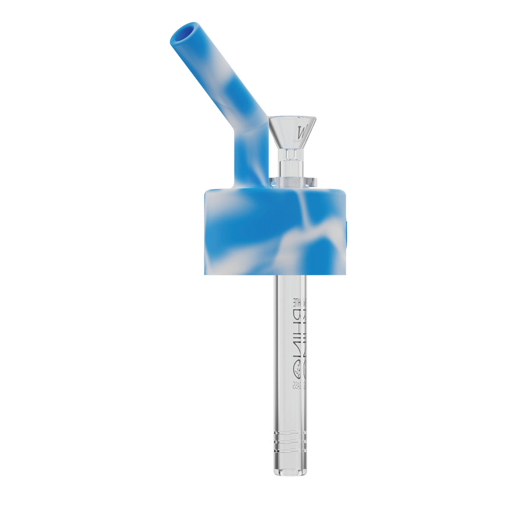 Pop Top Waterpipe Adaptor - Blue White