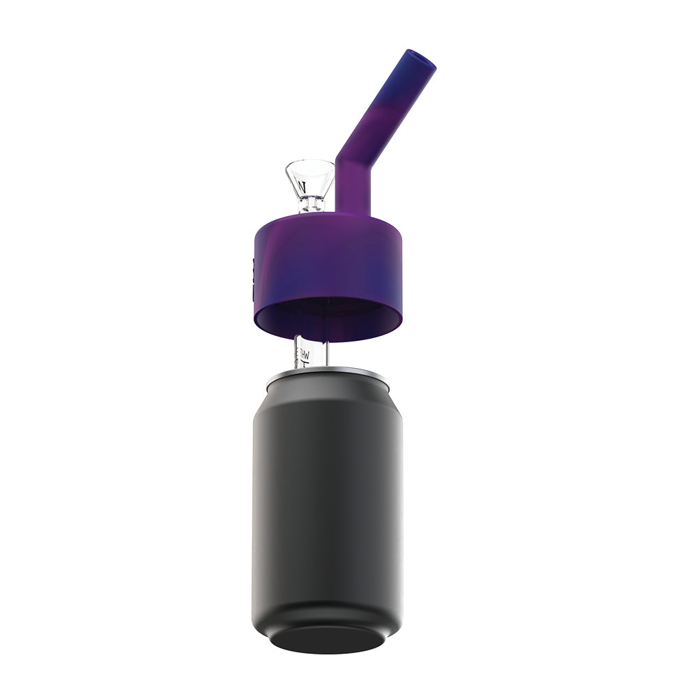 Pop Top Waterpipe Adaptor - Purple Blue