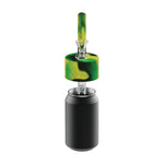 Pop Top Waterpipe Adaptor - Green Black