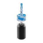 Pop Top Waterpipe Adaptor - Blue White