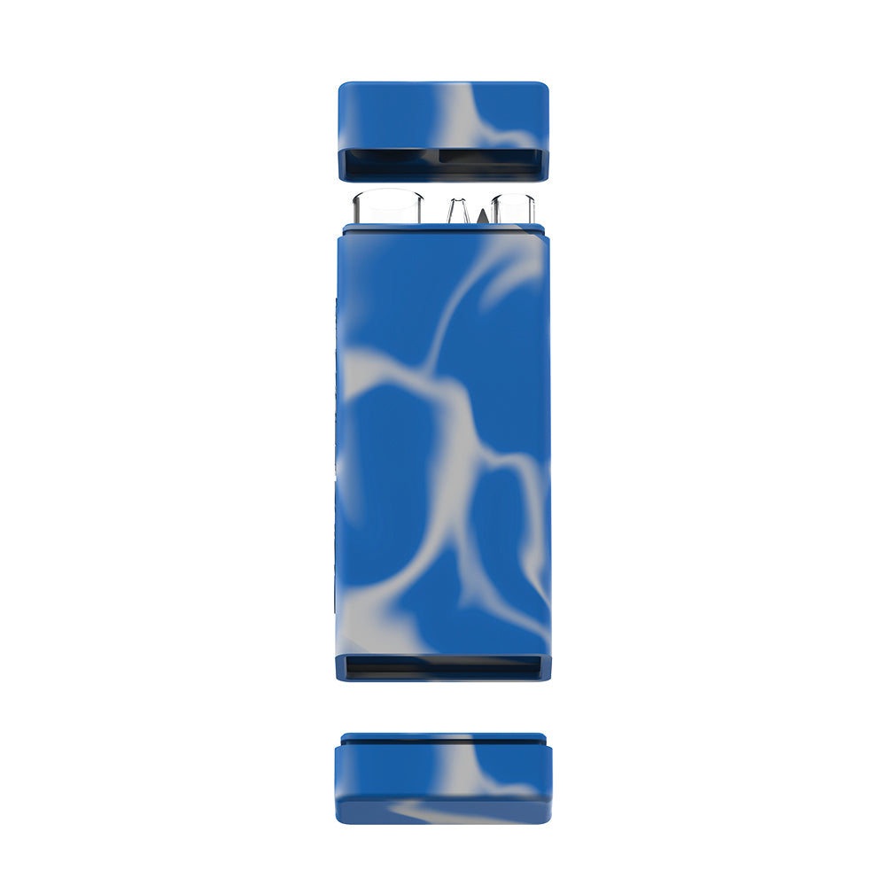 
            
                Load image into Gallery viewer, dual silicone dugout features a dab tool, nectar straw, one hitter and storage compartments 
            
        