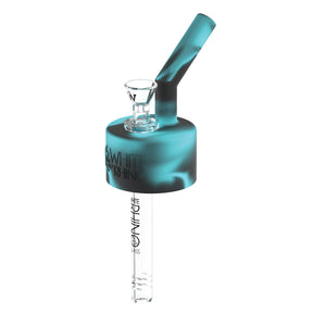 Pop Top Waterpipe Adaptor - Turquoise Black
