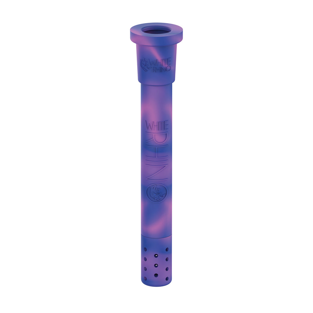 Adjustable Silicone Downstem - Purple Blue
