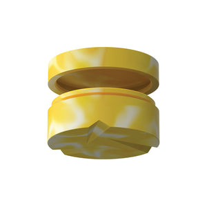 
            
                Load image into Gallery viewer, broken apart showing the lid and jar for spinner carb cap jar
            
        