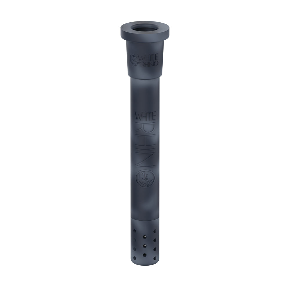 black and grey silicone downstem