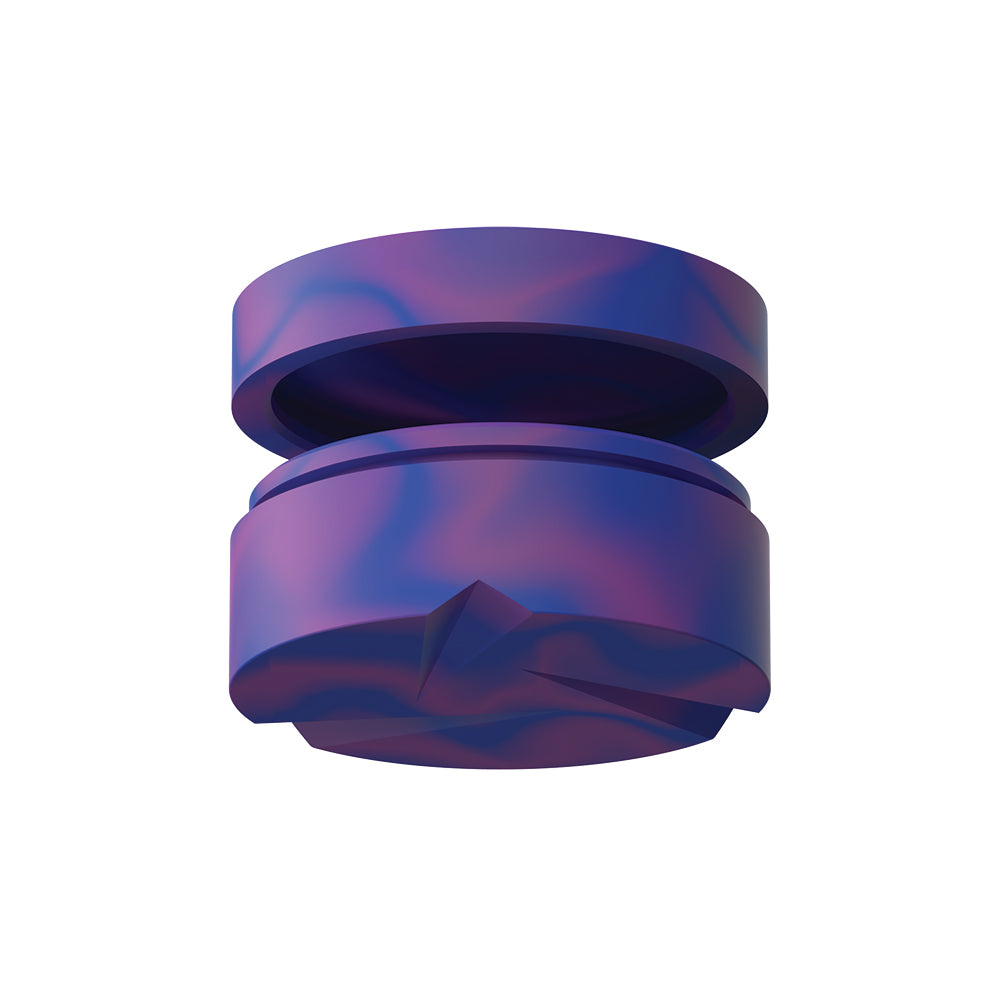 
            
                Load image into Gallery viewer, silicone carb cap bottom showing spinner grooves
            
        