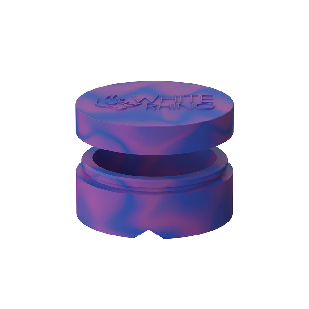 silicone dab container with is also a spinner carb cap 